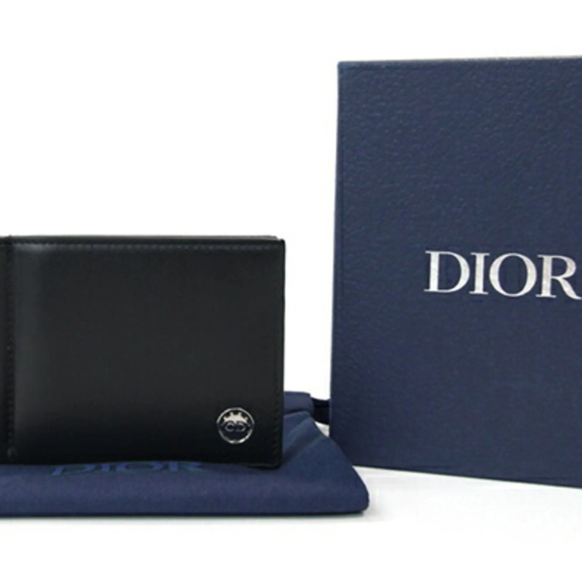 Christian Dior Leather Money Clip (Pre-Owned)