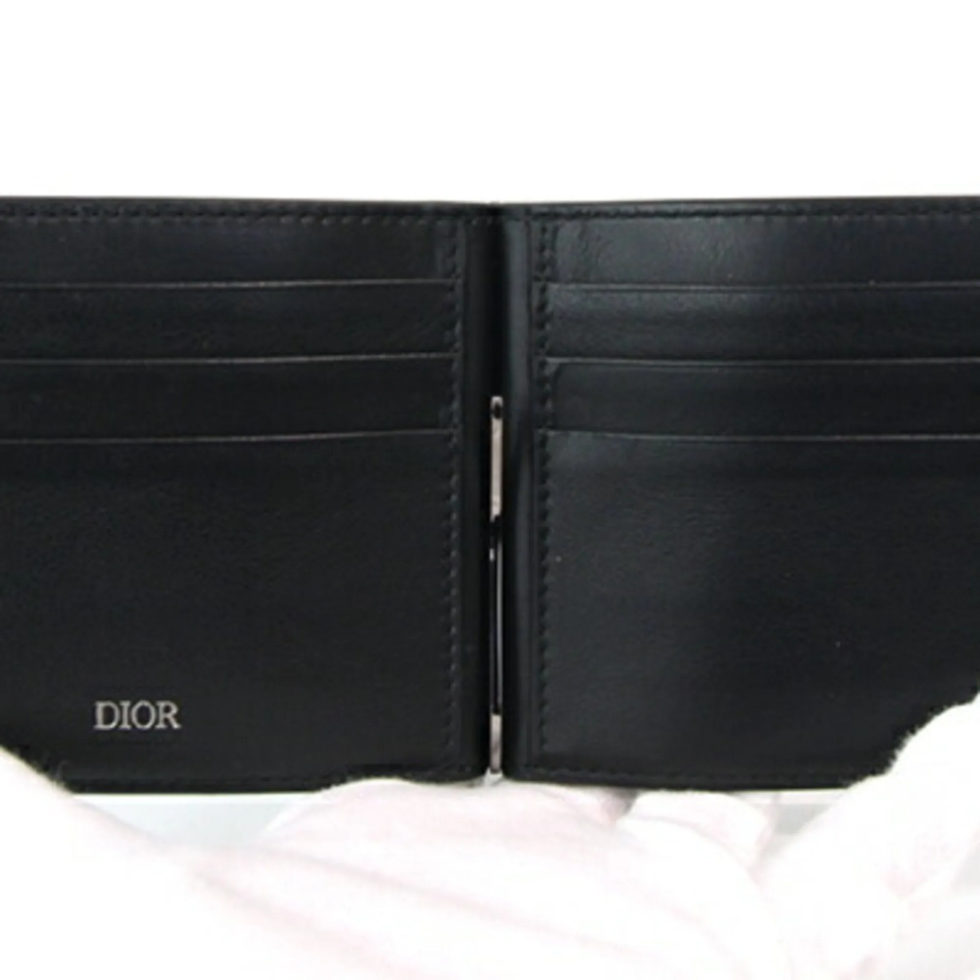Christian Dior Leather Money Clip (Pre-Owned)