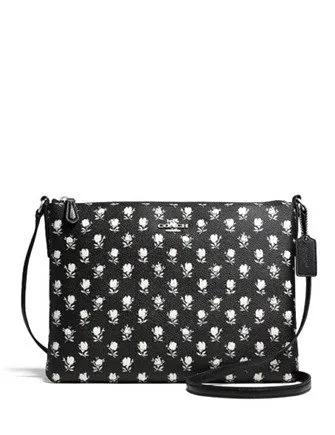 Coach Americana Crossbody in Floral Print Coated Canvas