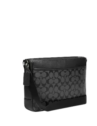 Coach District Crossbody In Signature Canvas