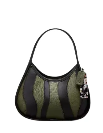 Coach Ergo Bag In Wavy Stripe Upcrafted Leather