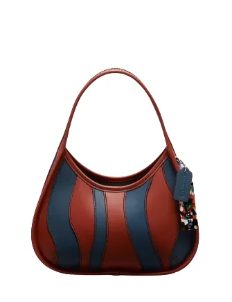 Coach Ergo Bag In Wavy Stripe Upcrafted Leather