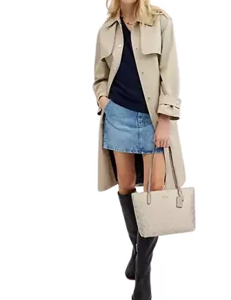 Coach Fiona Zip Tote Bag In Signature Canvas