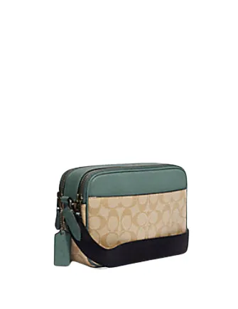Coach Graham Crossbody In Colorblock Signature Canvas