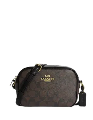 Coach Mini Jamie Camera Bag In Signature Canvas