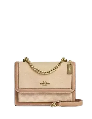 Coach Mini Klare Crossbody Bag In Colorblock Signature Canvas