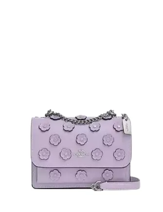 Coach Mini Klare Crossbody Bag With Floral Applique