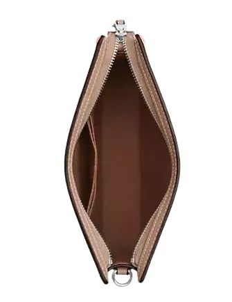 Coach Slim Crossbody Bag In Signature Canvas
