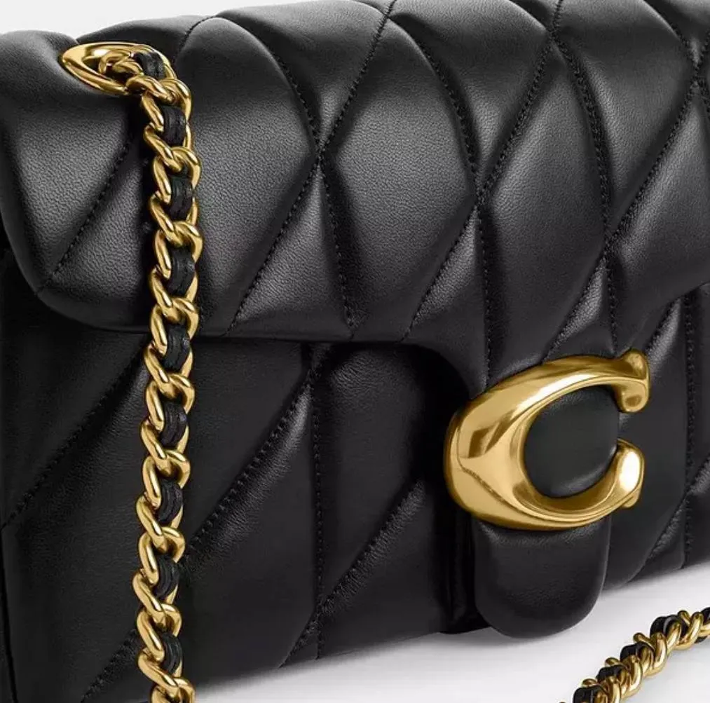 Coach Tabby?Quilted Shoulder Bag With Chain