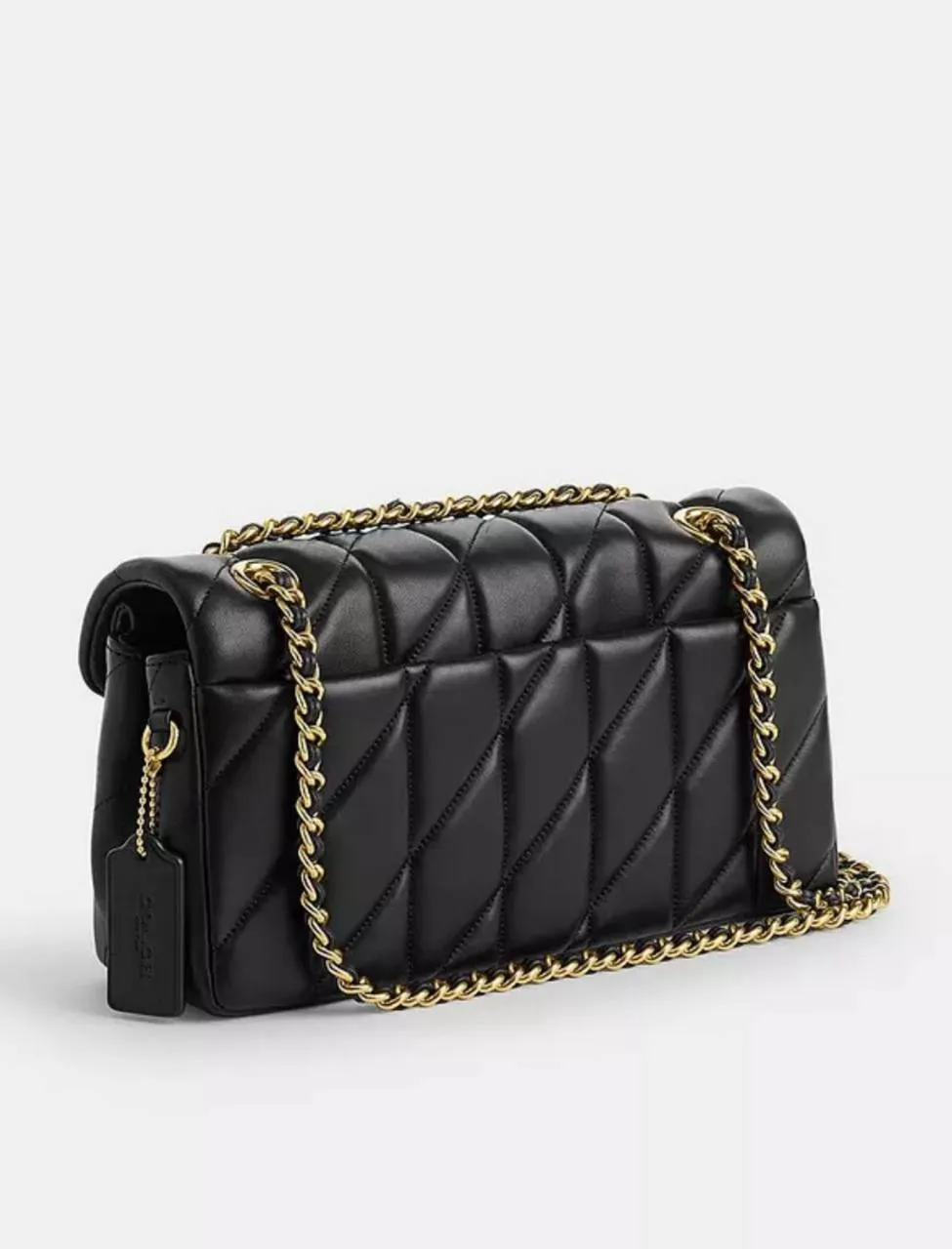 Coach Tabby?Quilted Shoulder Bag With Chain