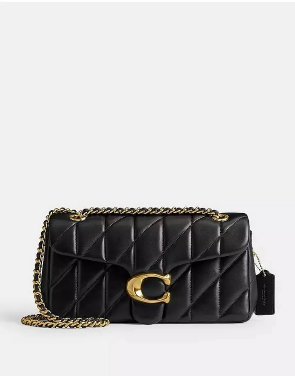 Coach Tabby?Quilted Shoulder Bag With Chain