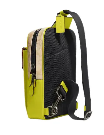 Coach Track Pack In Signature Canvas