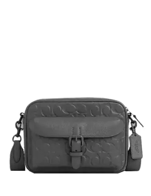 Coach Warner Crossbody Bag In Signature Leather