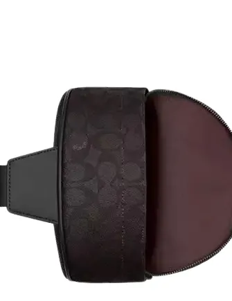 Coach West Pack In Blocked Signature Canvas