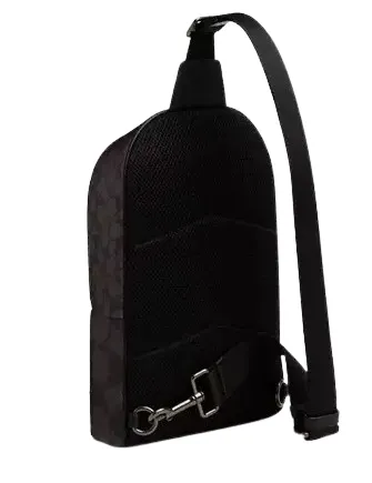 Coach West Pack In Blocked Signature Canvas