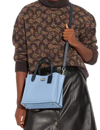 Coach Willow Tote 24 In Colorblock