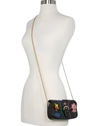 Coach X Jean Michel Basquiat Kleo Crossbody