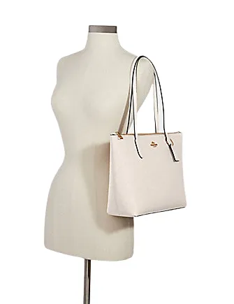 Coach Zip Top Tote
