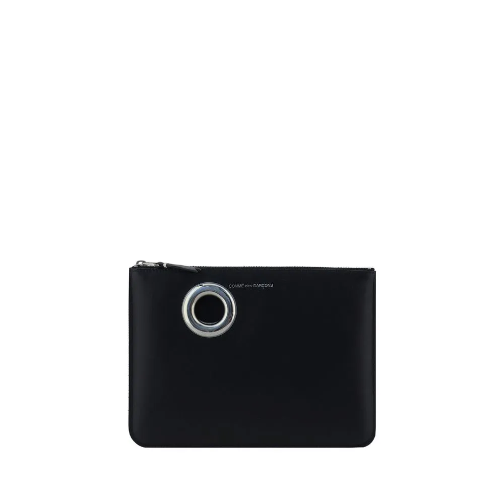 Comme Des Garons Wallet  Eyelet Coin Men's Purse