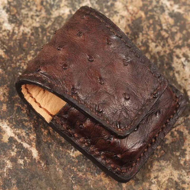 Cool Mens Leather Zippo Lighter Cases with Loop Zippo lighter Holders with clips