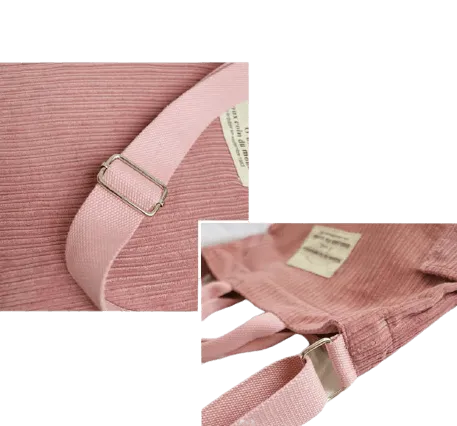 Corduroy Shoulder Bag