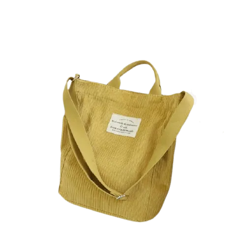 Corduroy Shoulder Bag
