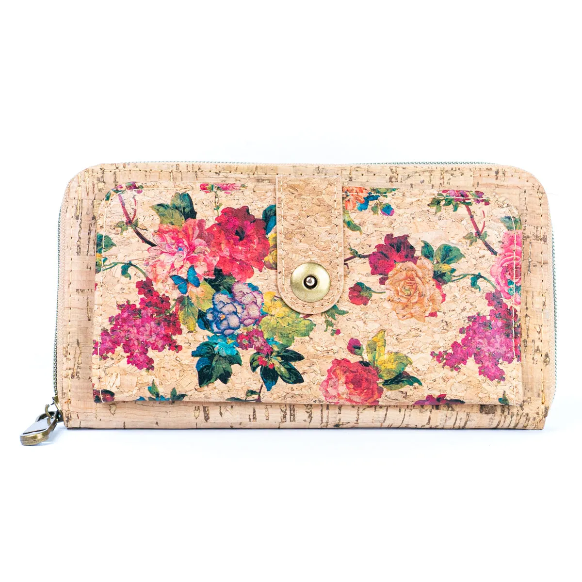 Cork Large Women's Wallet and Clutch BAGD-544-MIX-6??6units??