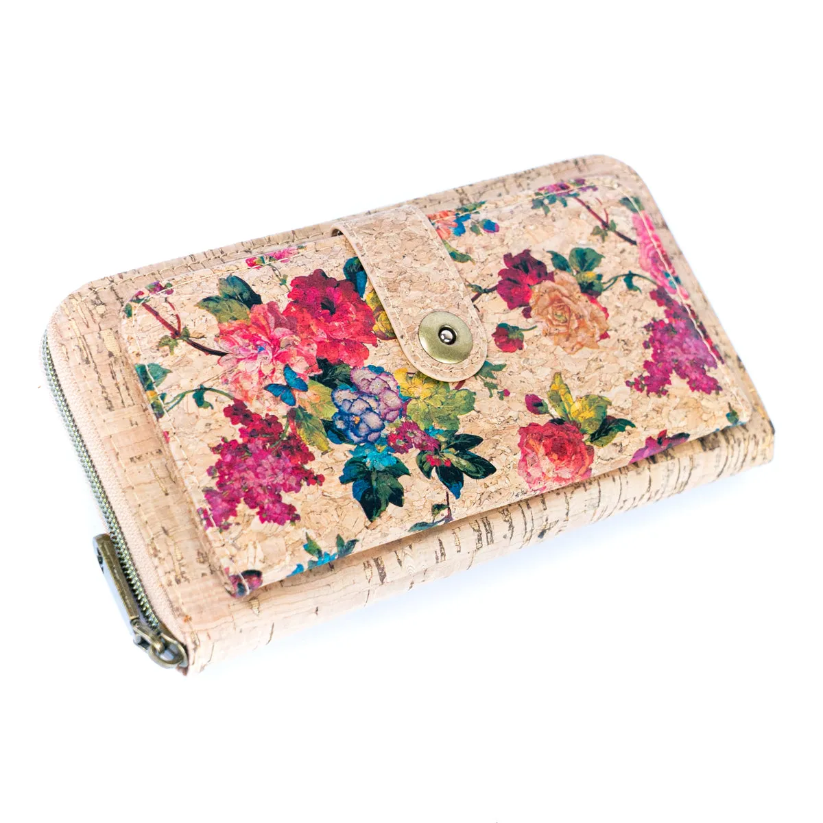 Cork Large Women's Wallet and Clutch BAGD-544-MIX-6??6units??