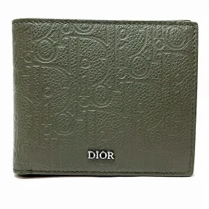 Dior Gravity Leather Bifold Wallet