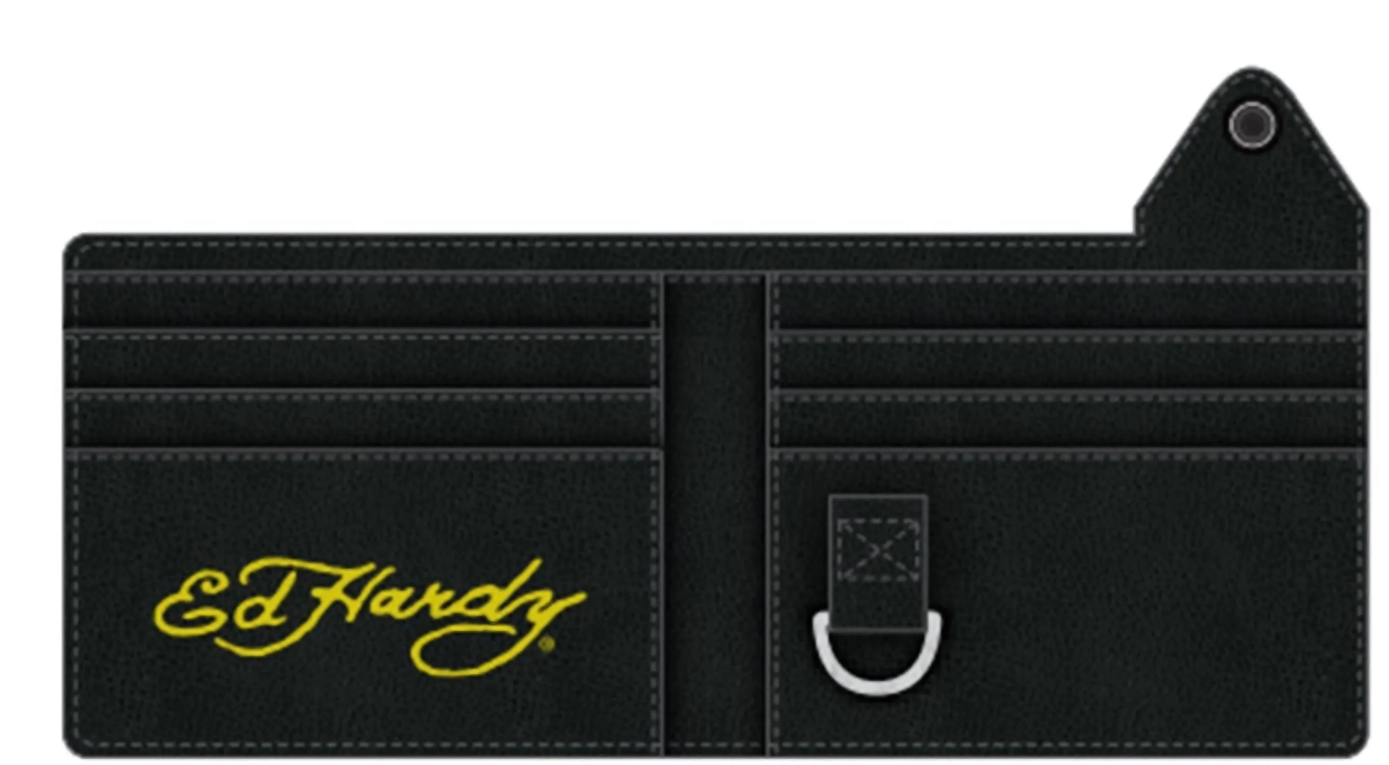 Dragon Bifold Wallet In Black