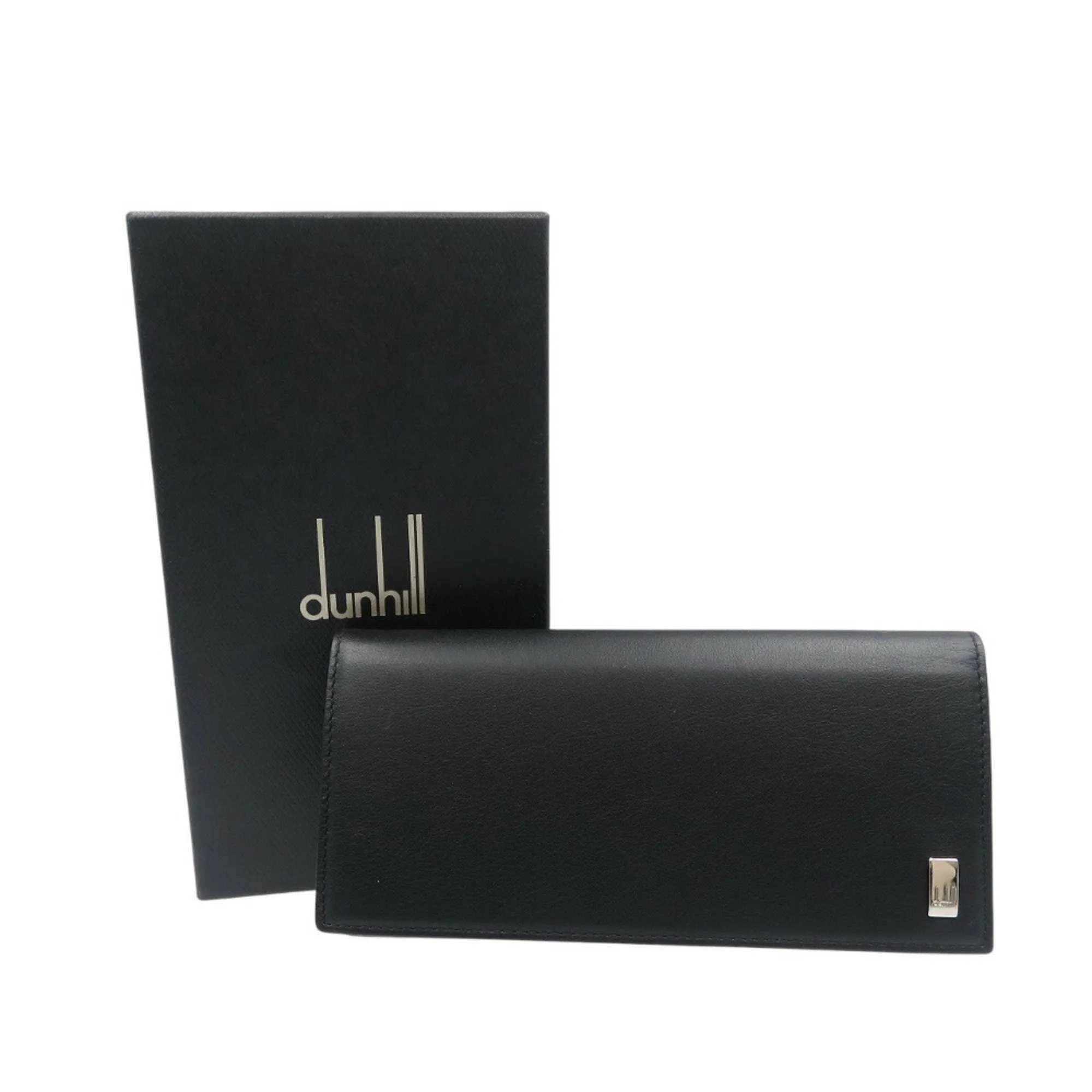 Dunhill Leather Long Wallet (Bi-Fold) (Pre-Owned)