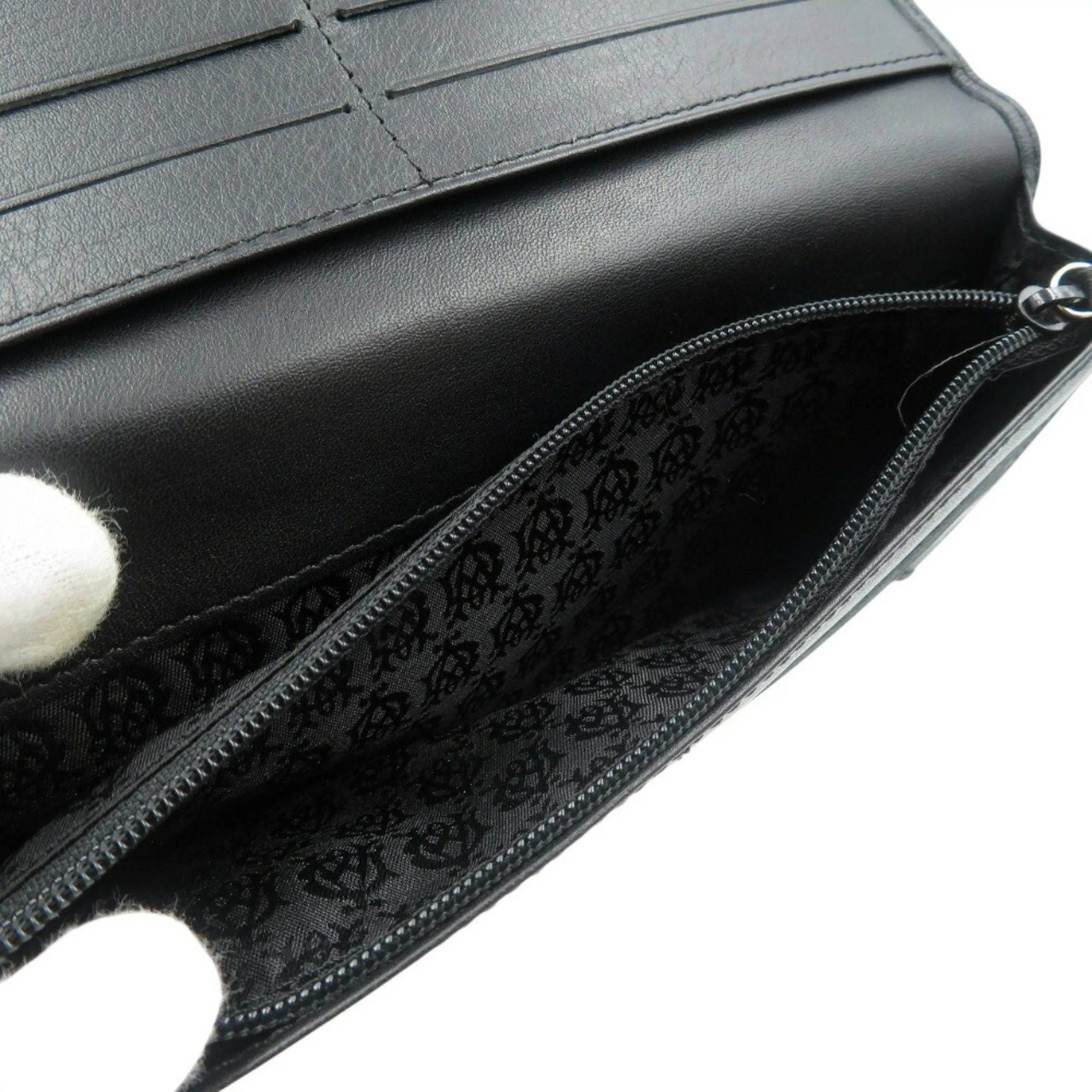 Dunhill Leather Long Wallet (Bi-Fold) (Pre-Owned)