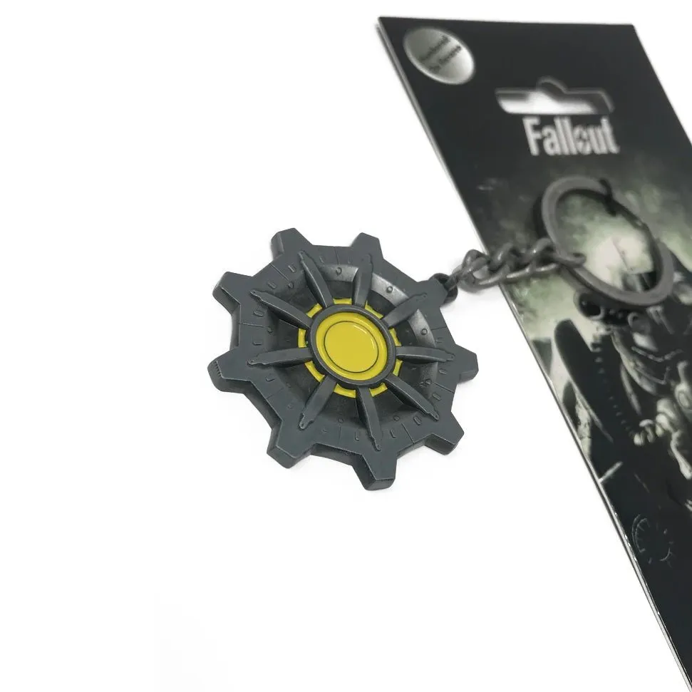 Fallout Vault Door Keychain