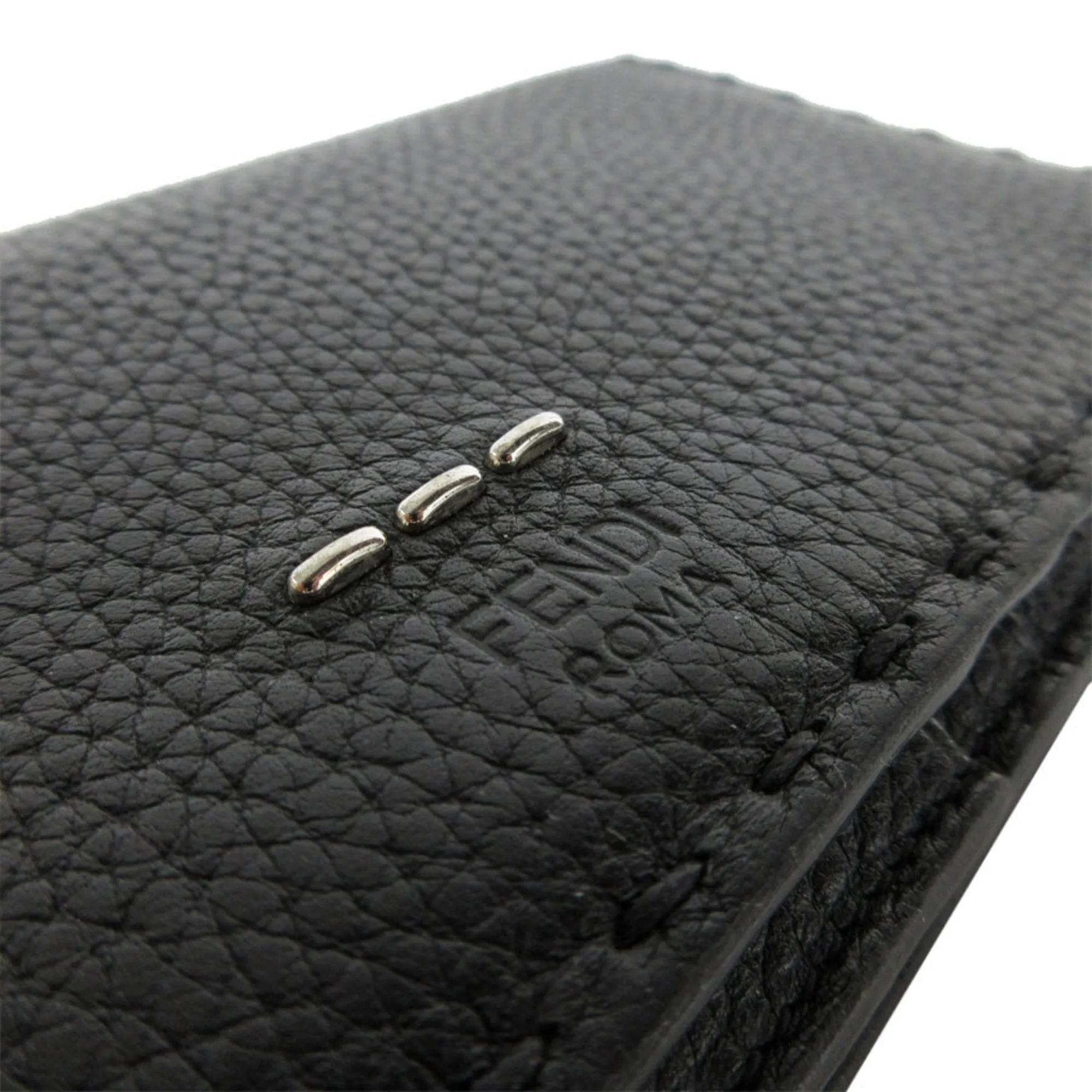 Fendi Leather Long Wallet (Bi-Fold) (Pre-Owned)