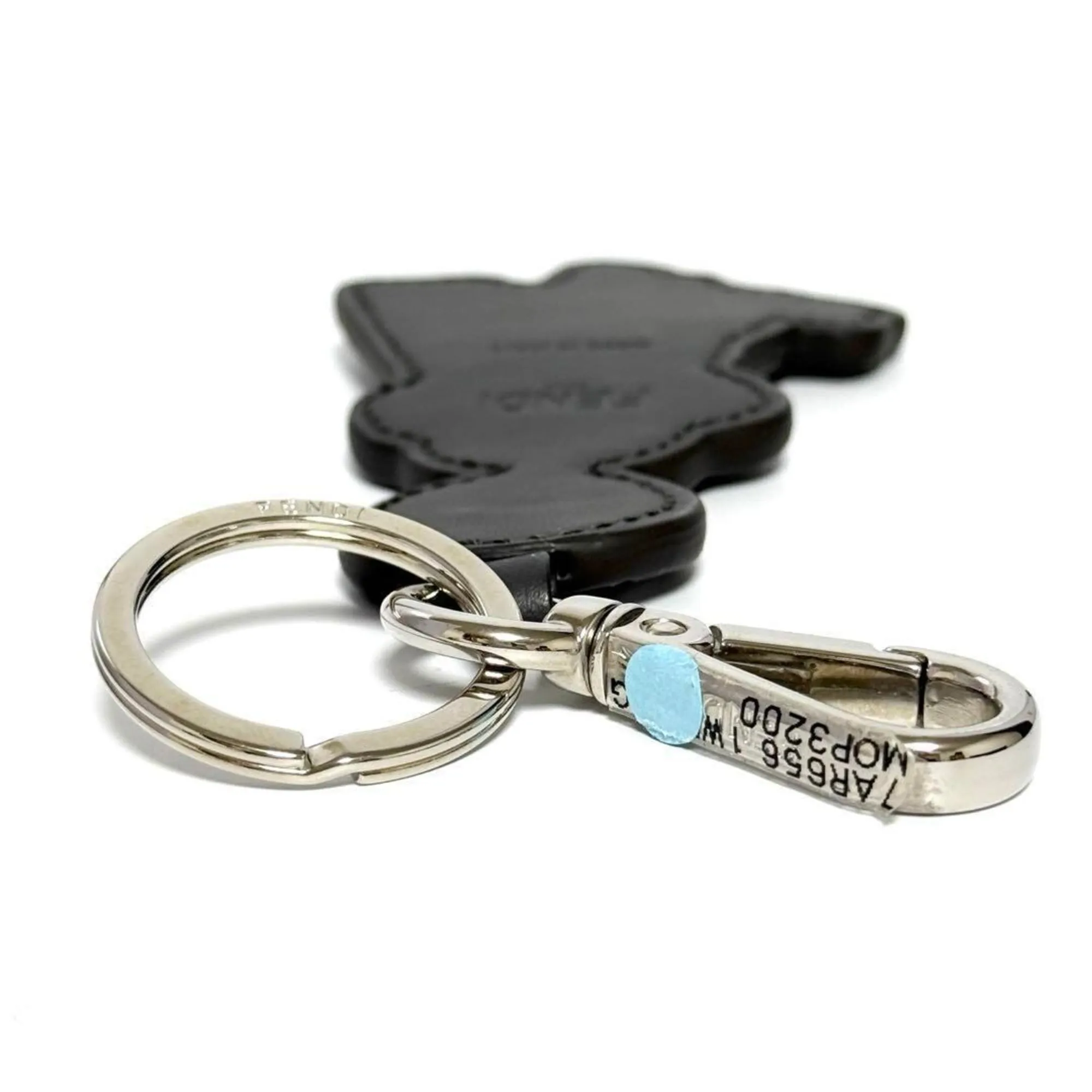 Fendi Leather Metal Keyring (Pre-Owned)