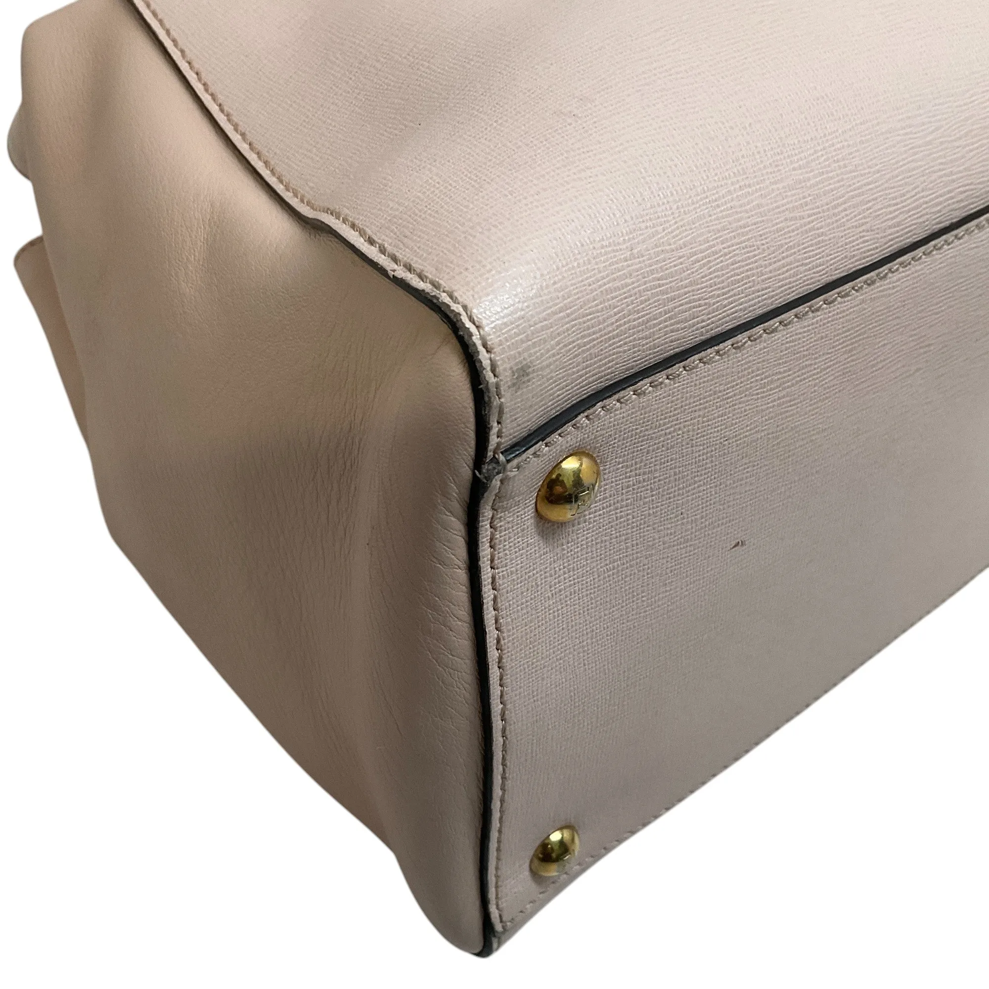 Fendi Pink Leather 2 Jours Tote