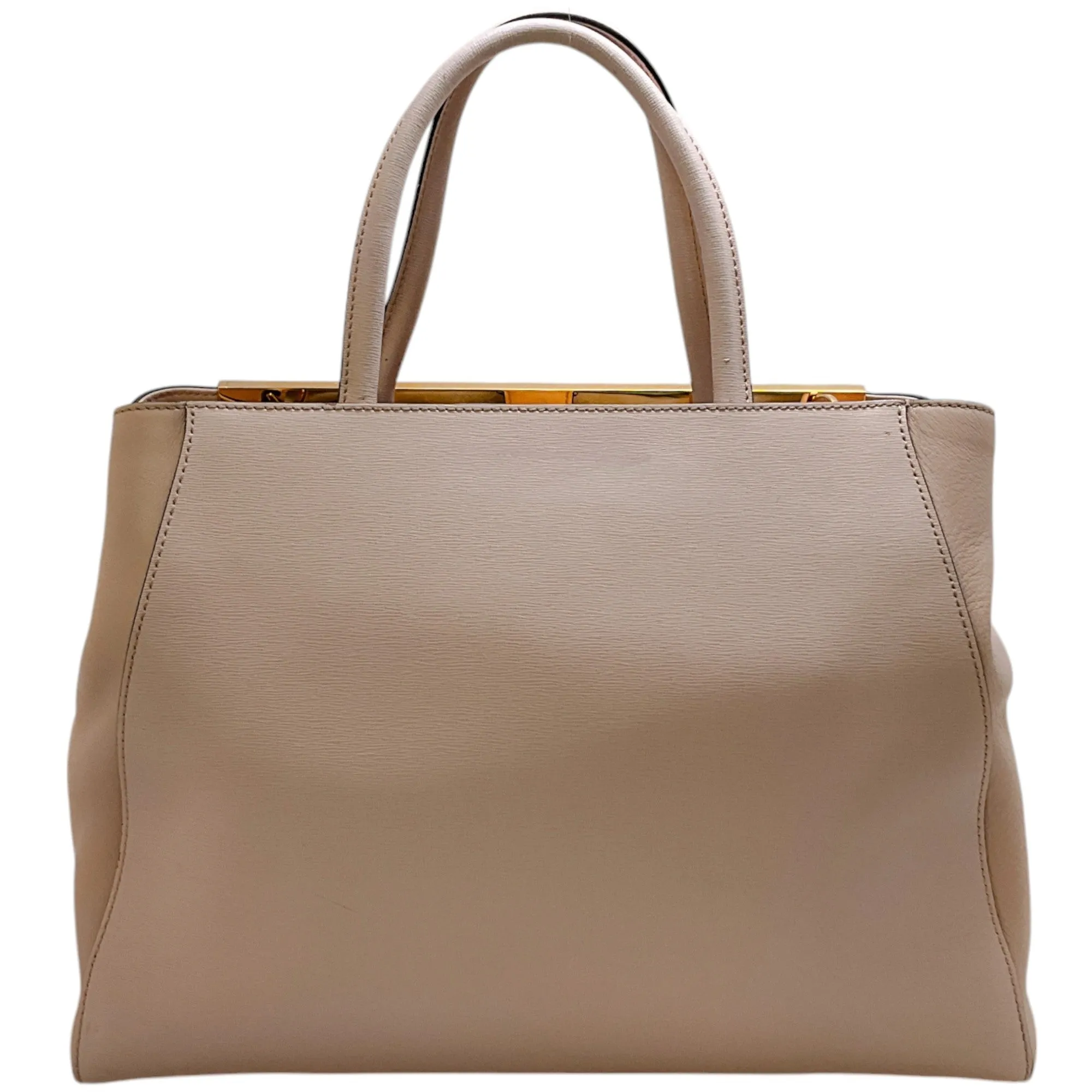 Fendi Pink Leather 2 Jours Tote