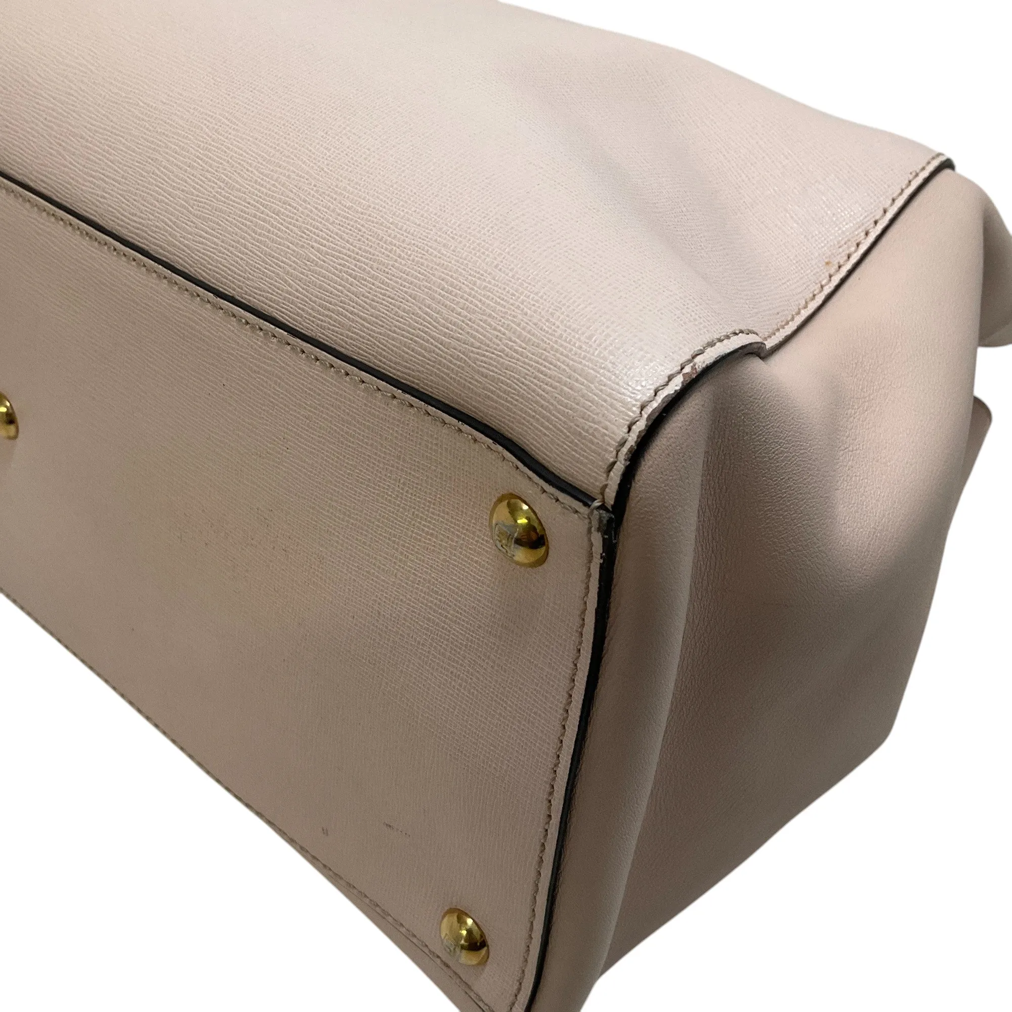 Fendi Pink Leather 2 Jours Tote