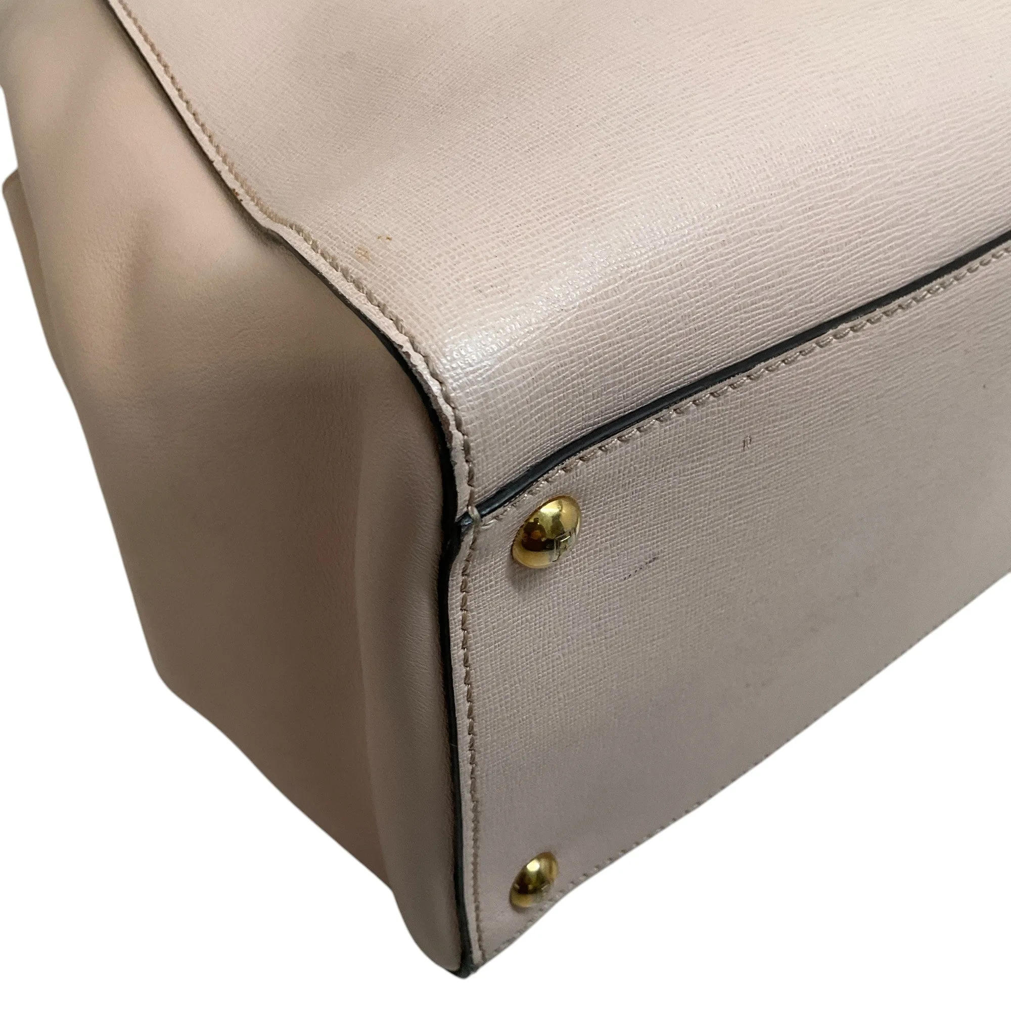 Fendi Pink Leather 2 Jours Tote