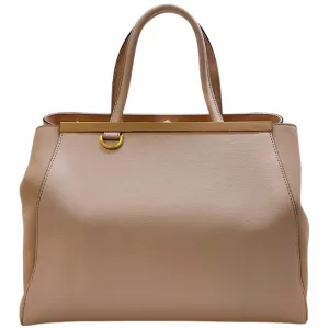 Fendi Pink Leather 2 Jours Tote