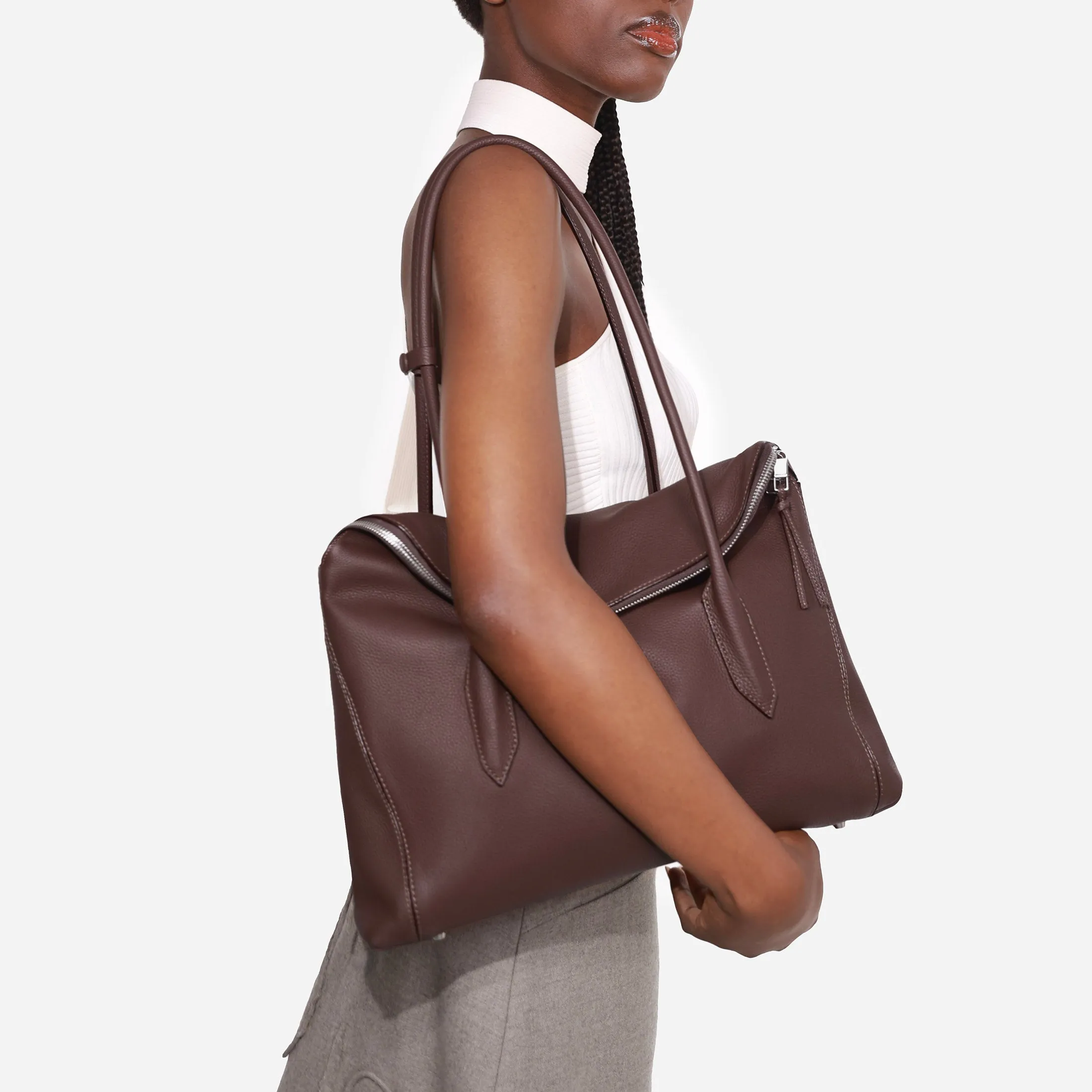 Folding Tote Large - Black