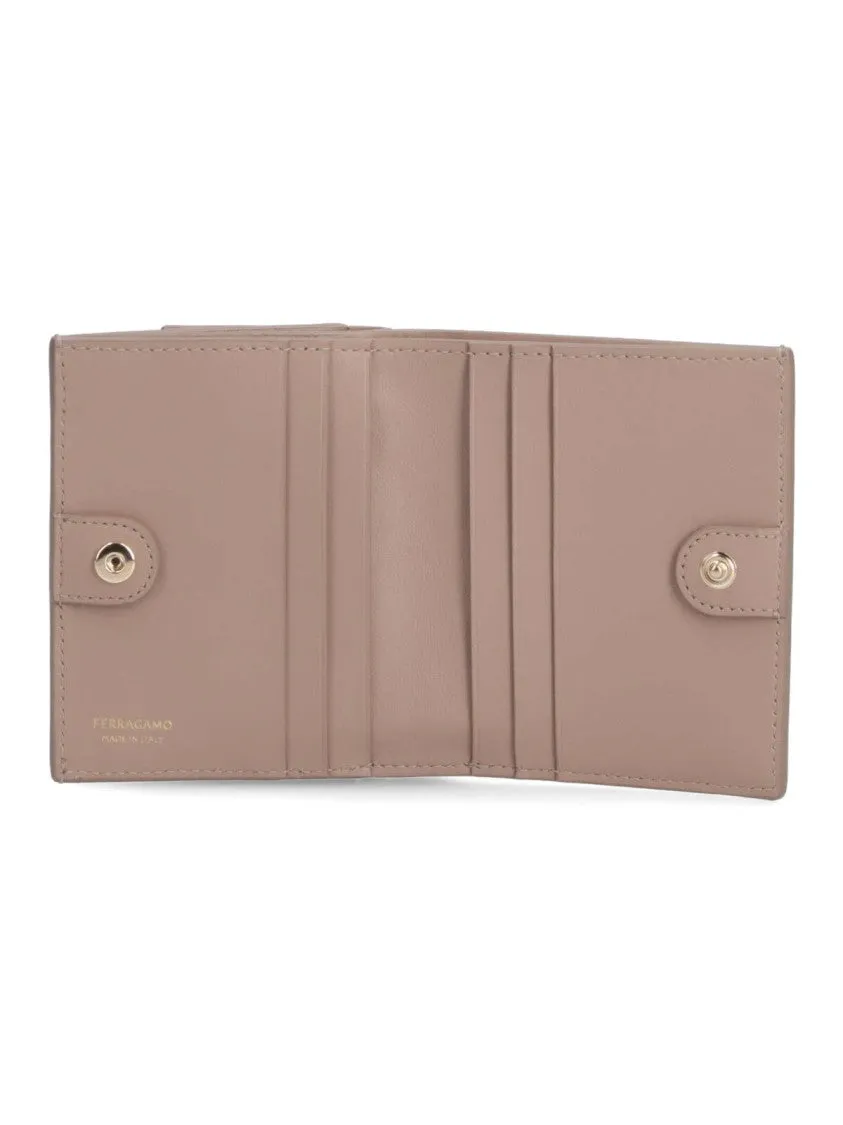 Gancini" Clasp Wallet