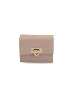 Gancini" Clasp Wallet