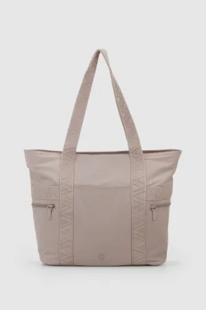 Gia Large Nylon Tote Bag