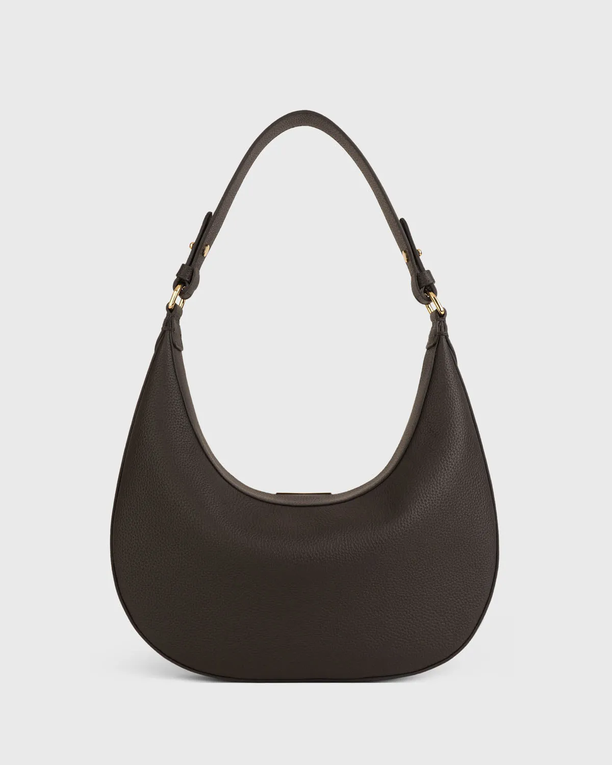 Gianna Crescent Hobo (Dark Plum)