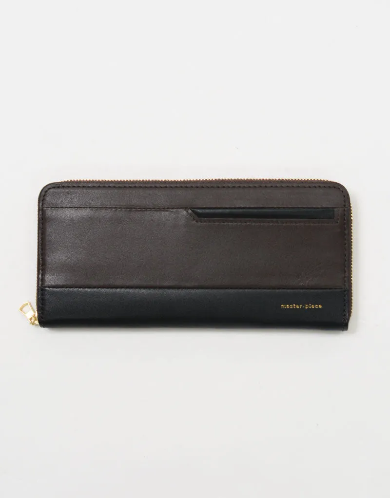 gloss Round Zip Wallet No.02840