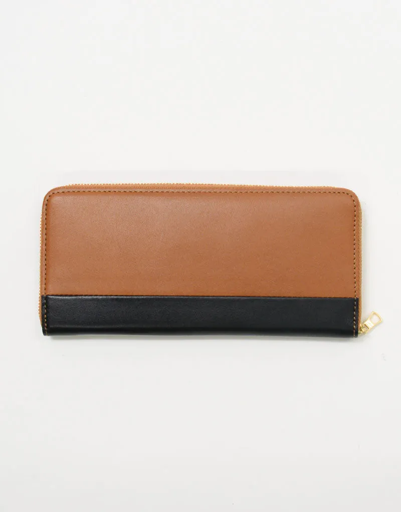 gloss Round Zip Wallet No.02840