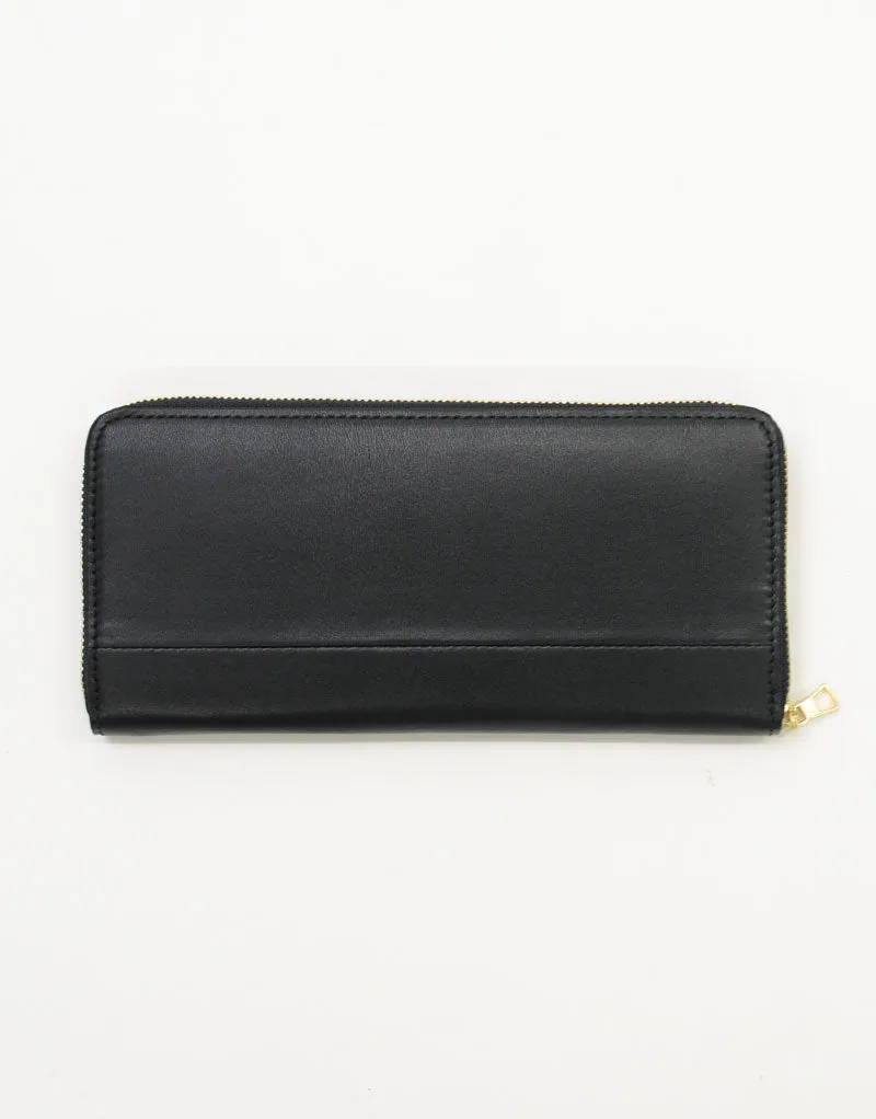 gloss Round Zip Wallet No.02840