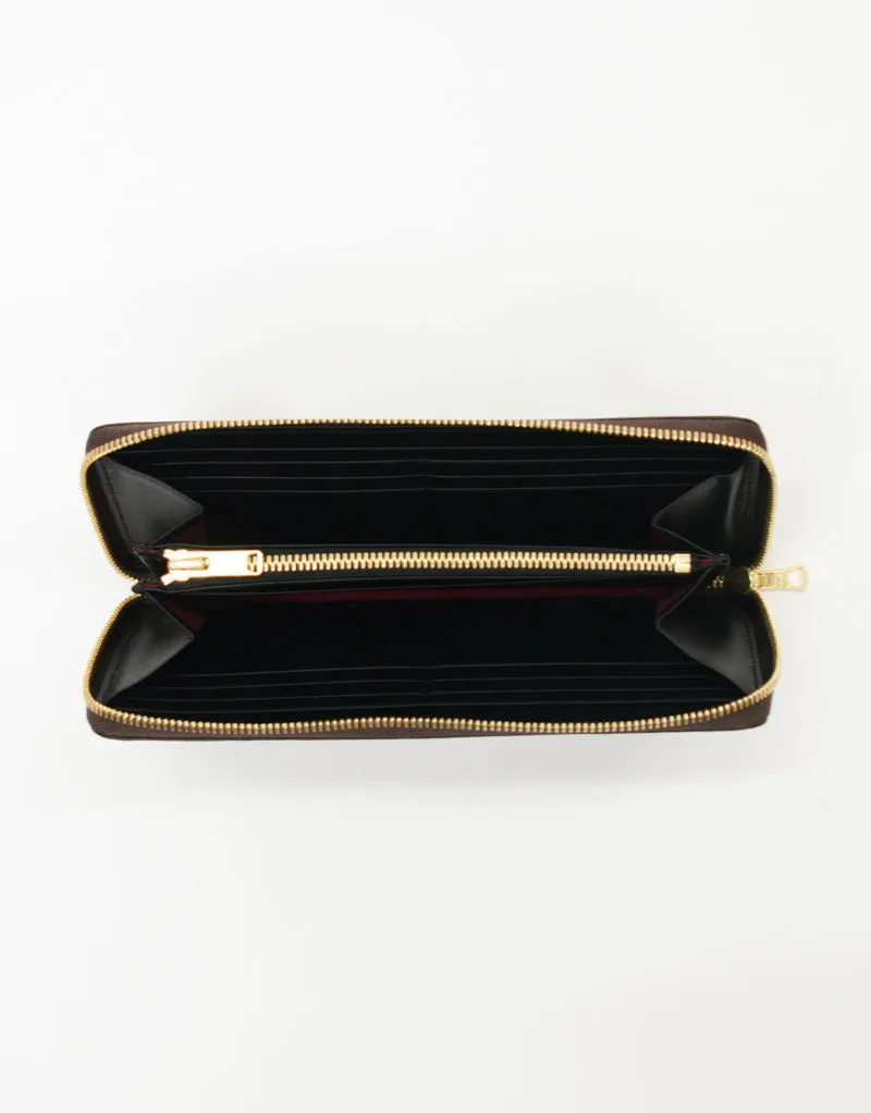 gloss Round Zip Wallet No.02840