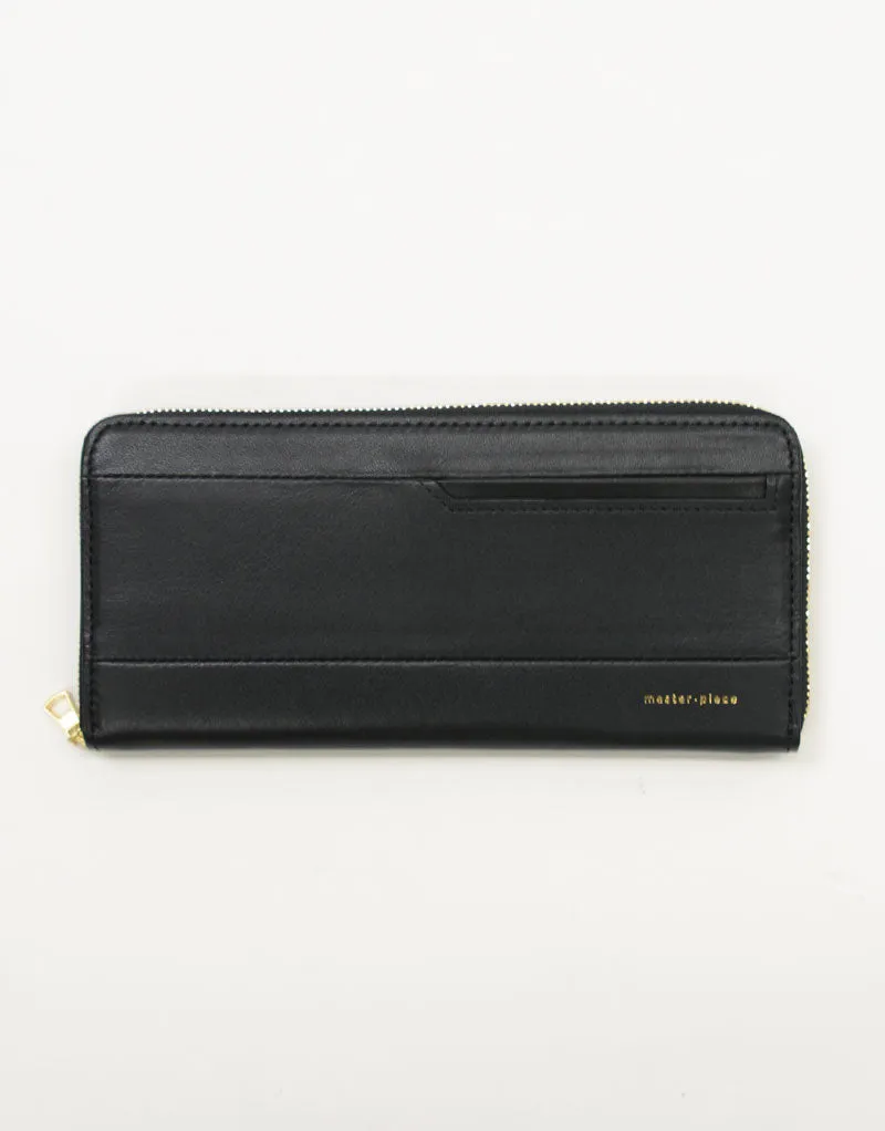 gloss Round Zip Wallet No.02840